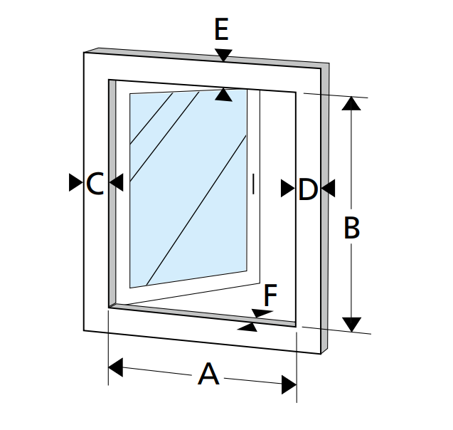 Rolvliegenraam S700 montage in raamkader